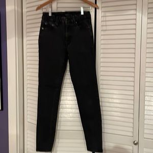 Black Aeropostale skinny jeggings size 4